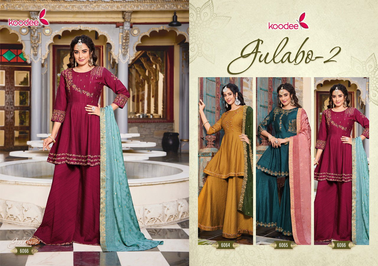 Koodee Gulabo 2 Heavy Wedding Wear Fancy Designer Ready Made Collection